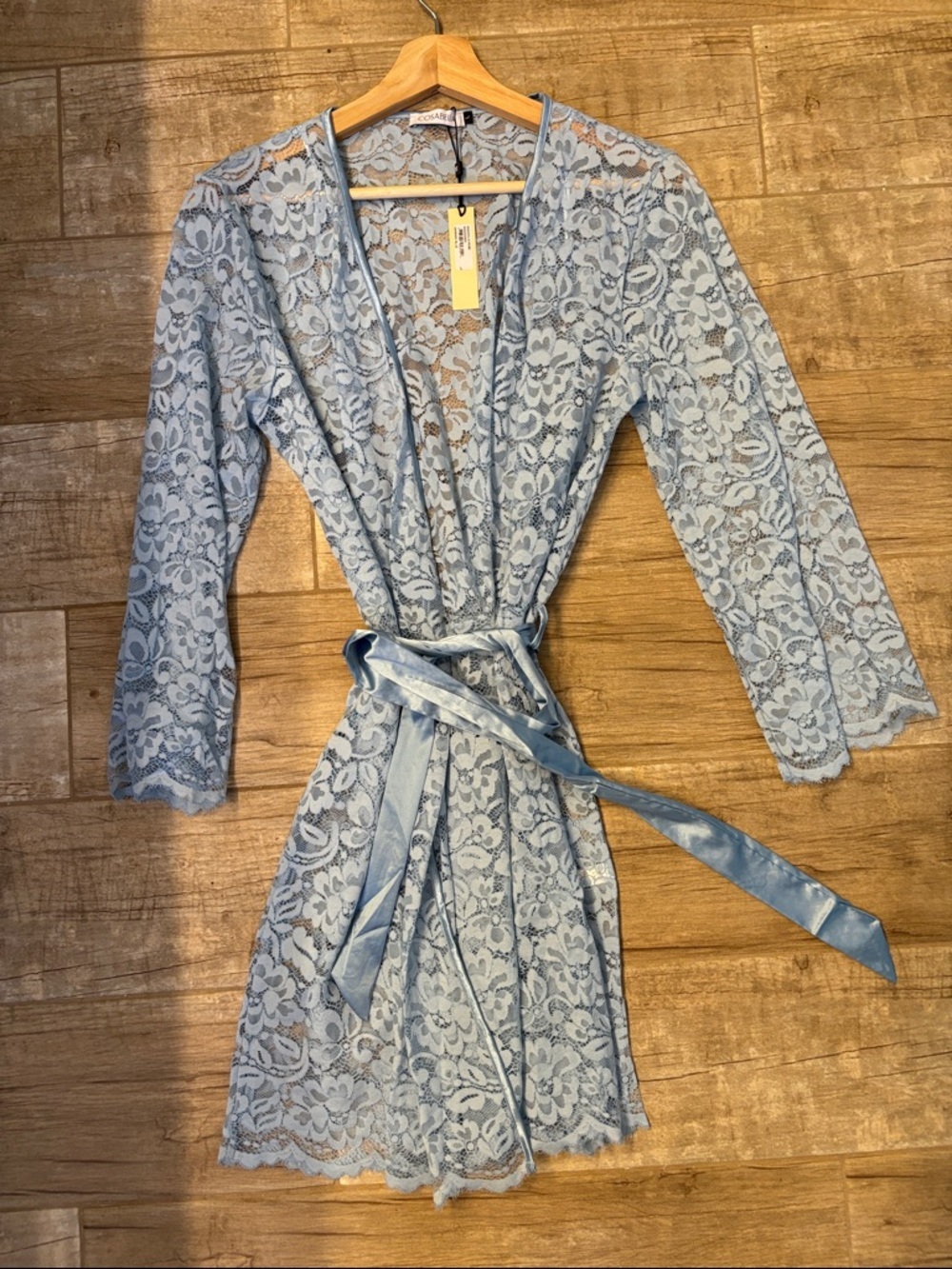 Cosabella Magnolia Lace Robe- NWT - Picture 2 of 4